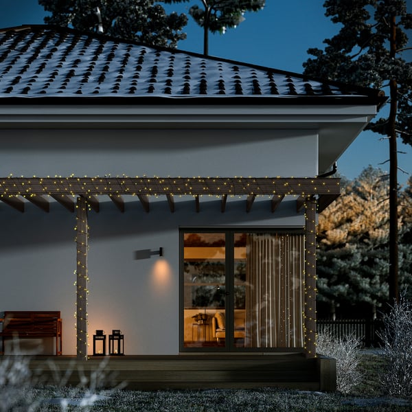 GETKÅL LED lighting, outdoor, 15 m