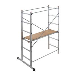 EASY100 ALUMINIUM SCAFFOLDING, CAPACITY 150 KG, WORKING HEIGHT 2.87 M