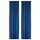 GINSTMOTT - Curtain, 2 sheets, with curling ribbon/dark blue,145x300 cm