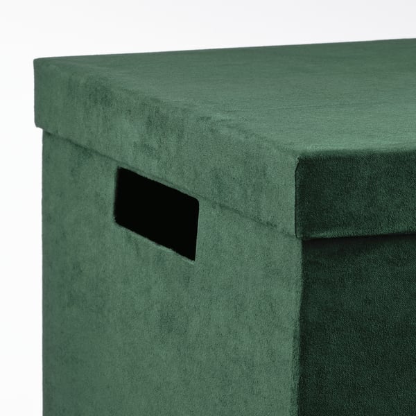 GJÄTTA storage box with lid