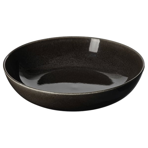 GLADELIG - GLADELIG Serving bowl, dark grey, 30 cm
