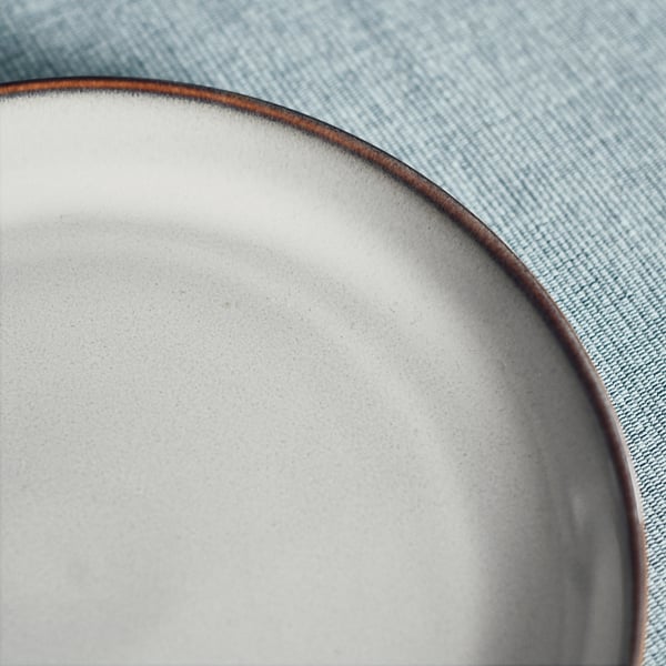 GLADELIG - GLADELIG Side plate, grey, 20 cm