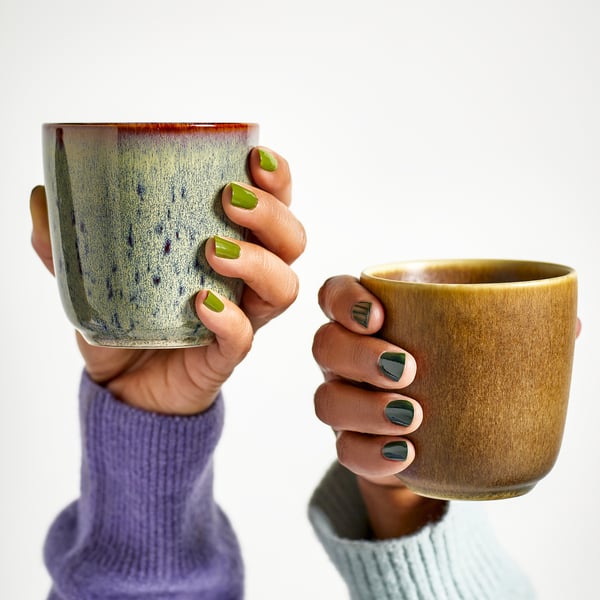 GLADELIG - GLADELIG Mug, mixed colours, 30 cl