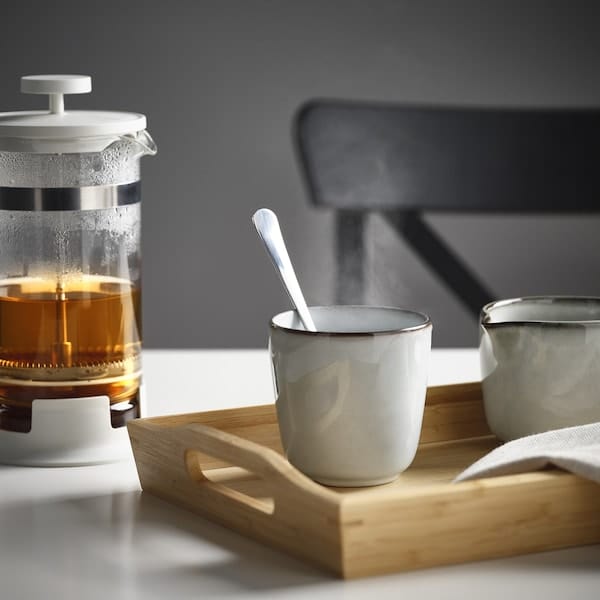 Ikea GLADELIG - Mug, grey, 30 cl