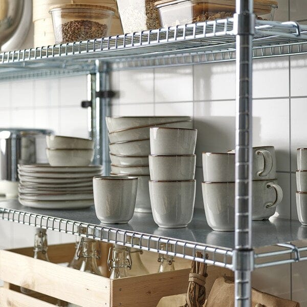 Ikea GLADELIG - Mug, grey, 30 cl