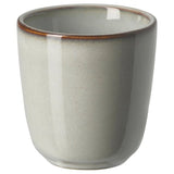 GLADELIG espresso cup, grey, 10 cl