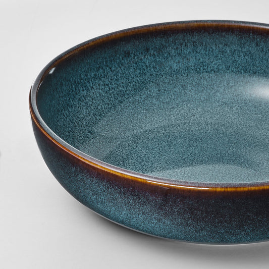 GLADELIG oven dish, blue, 20 cm