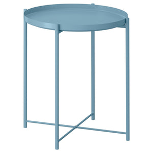 GLADOM tray table, light blue, 45x53 cm