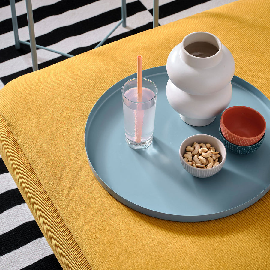GLADOM tray table, light blue, 45x53 cm
