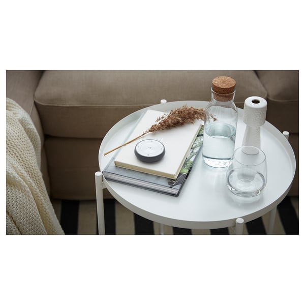 GLADOM tray table, white, 45x53 cm