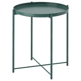 GLADOM tray table, dark grey-green, 45x53 cm