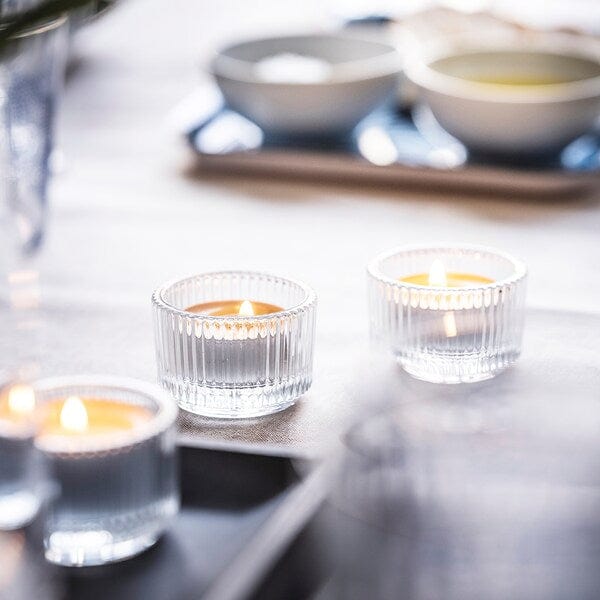 Ikea GLIMMA Fragrance-free candle, 6h, 36 pieces