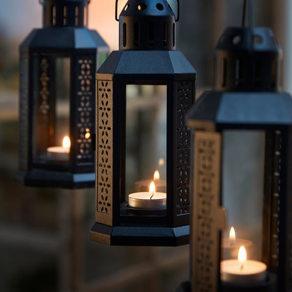 GLIMMA unscented tealight, 4 hr, 100 pack