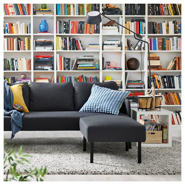 GLOSTAD - 3-seater sofa with chaise-longue