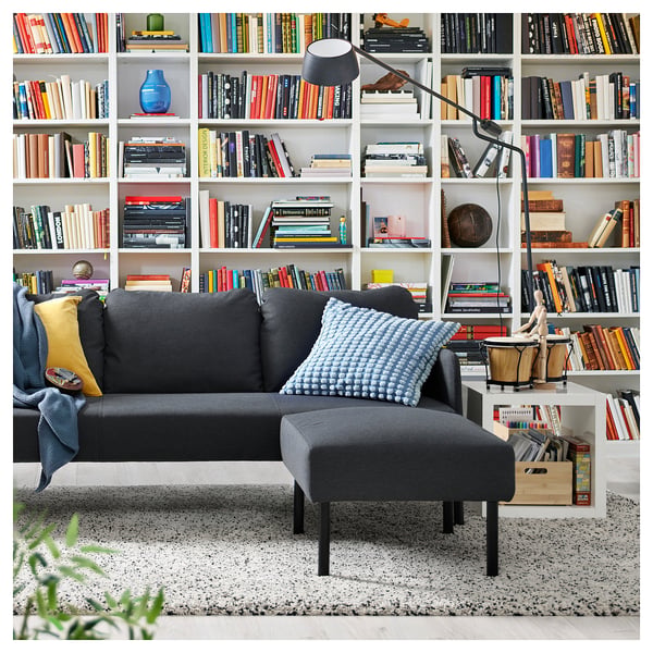 GLOSTAD 3-seat sofa with chaise longue