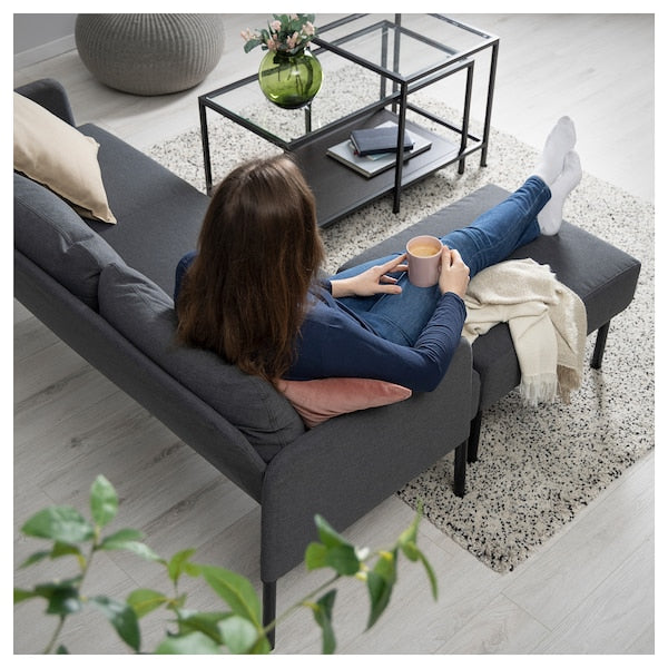 GLOSTAD - 3-seater sofa with chaise-longue