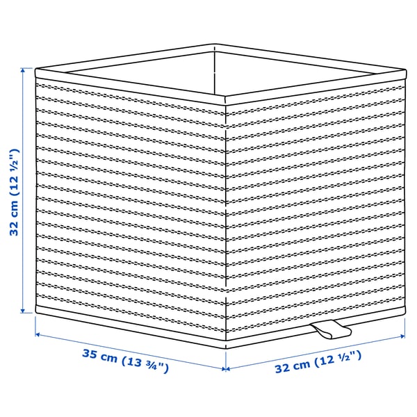 GNABBAS - GNABBAS Basket, 32x35x32 cm