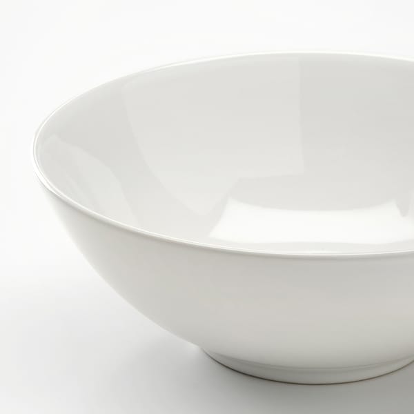 GODMIDDAG - Bowl, white, 16 cm