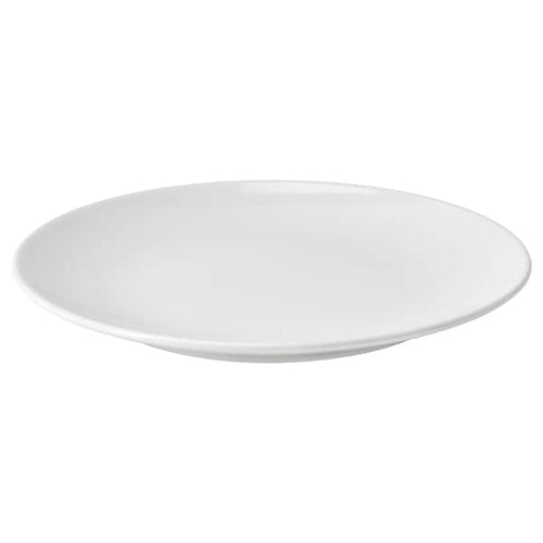 GODMIDDAG side plate, white, 20 cm