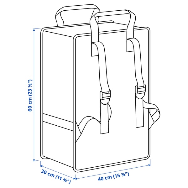 GÖRSNYGG - GÖRSNYGG Bag, 40x30x60 cm/72 l