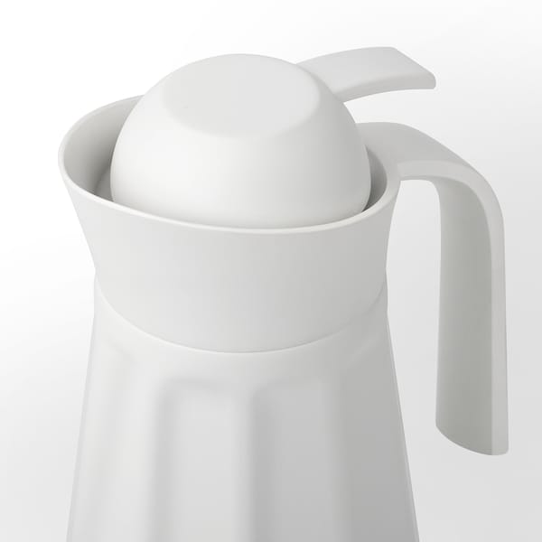 Ikea GOKVÄLLÅ - Thermal carafe, white,1.5 l