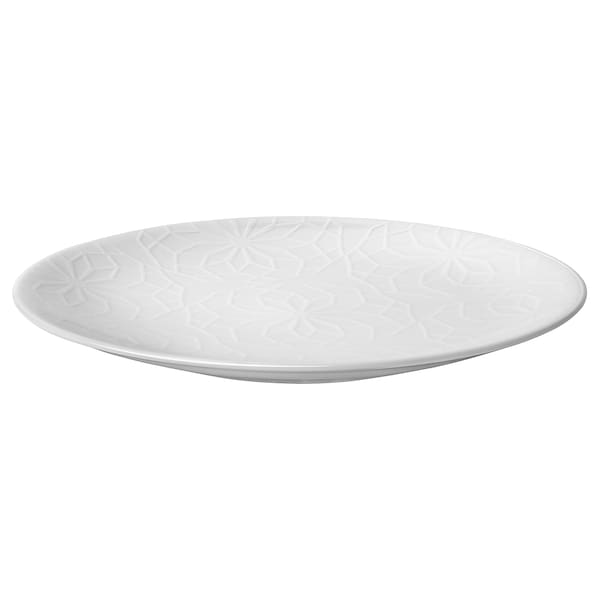 Ikea GOKVÄLLÅ - Plate, white,21 cm