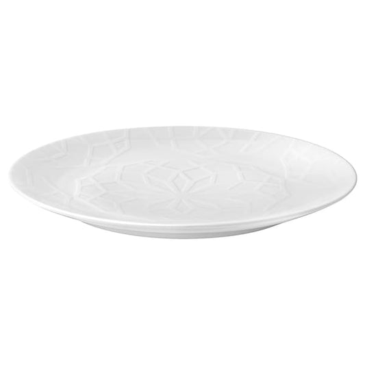 Ikea GOKVÄLLÅ - Plate, white,26 cm