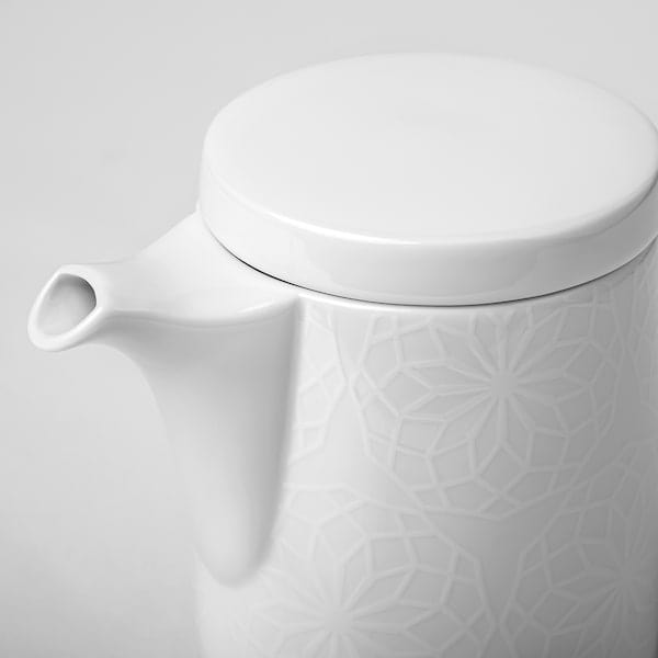 Ikea GOKVÄLLÅ - Teapot, white,1.0 l