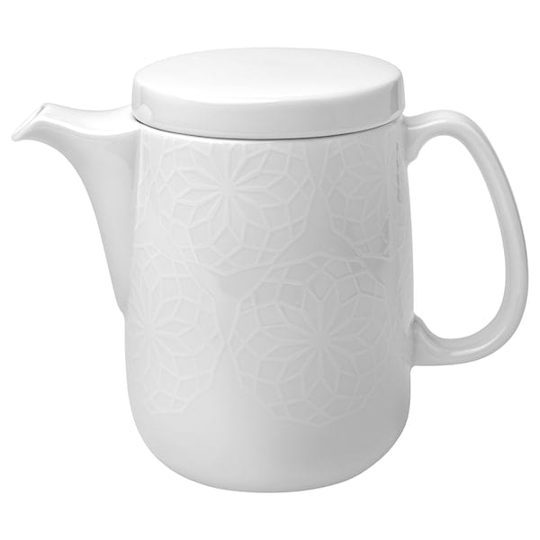 Ikea GOKVÄLLÅ - Teapot, white,1.0 l