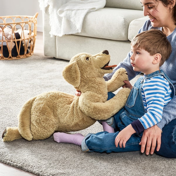 GOSIG GOLDEN - Soft toy, dog/golden retriever, 70 cm