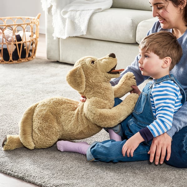 GOSIG GOLDEN - GOSIG GOLDEN Soft toy, dog/golden retriever, 70 cm