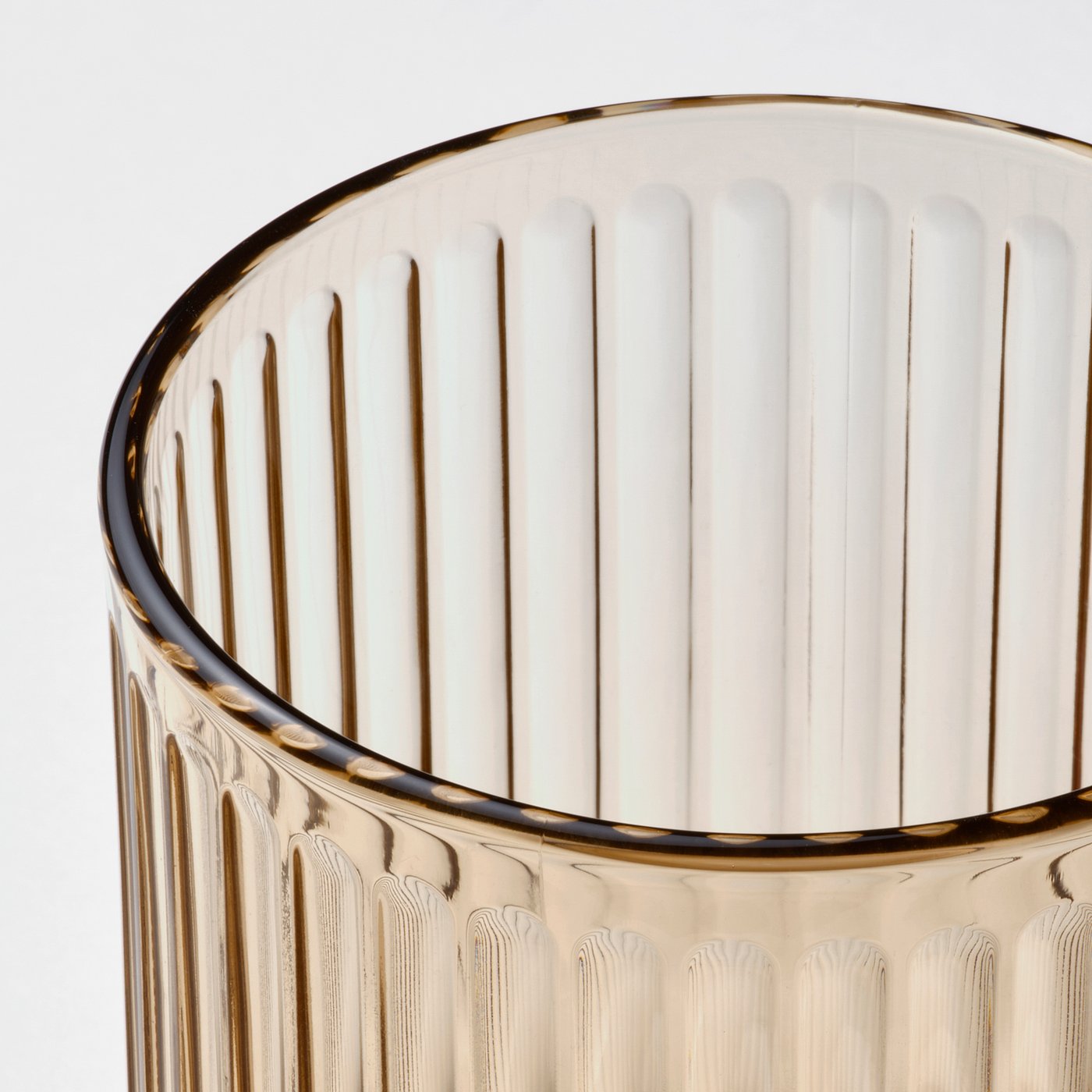 GRADVIS plant pot, in/outdoor/light brown, 11 cm