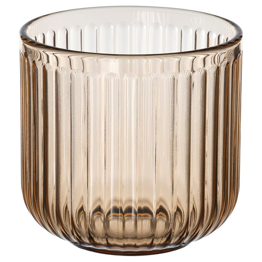 GRADVIS plant pot, in/outdoor/light brown, 11 cm