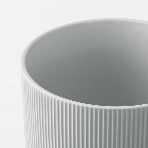 GRADVIS plant pot, grey, 15 cm