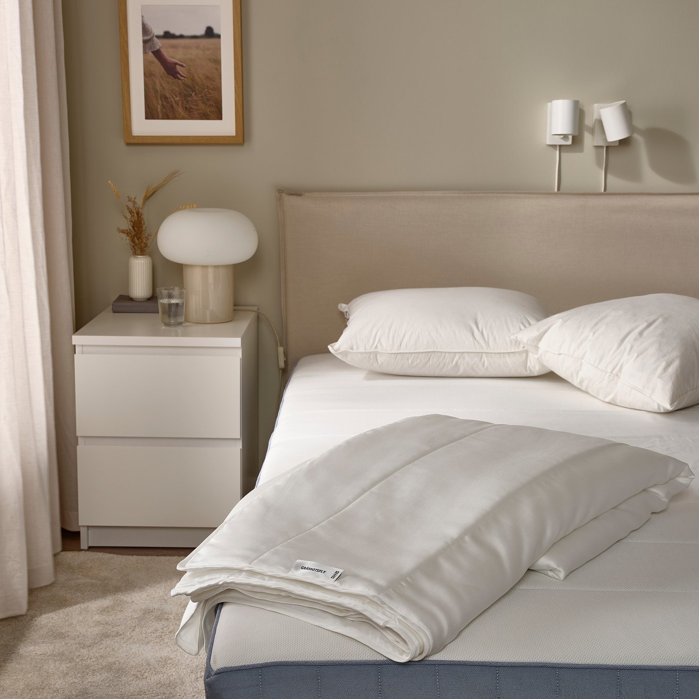 GRÄSROTSFLY duvet, cool, 240x220 cm