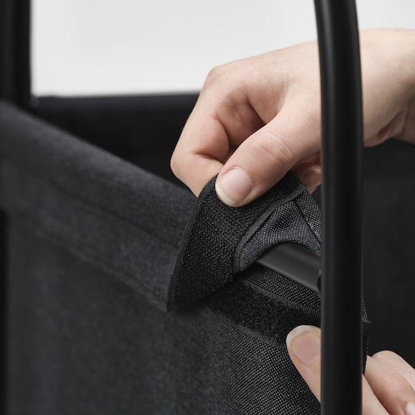 Ikea GRÅFJÄLLET - Room divider, anthracite, 150x175 cm