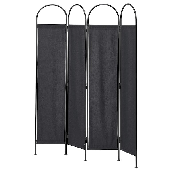 GRÅFJÄLLET - Room divider, anthracite, 150x175 cm