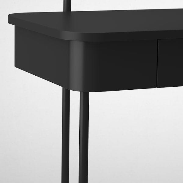 GRÅFJÄLLET - Dressing table, anthracite, 100x42 cm