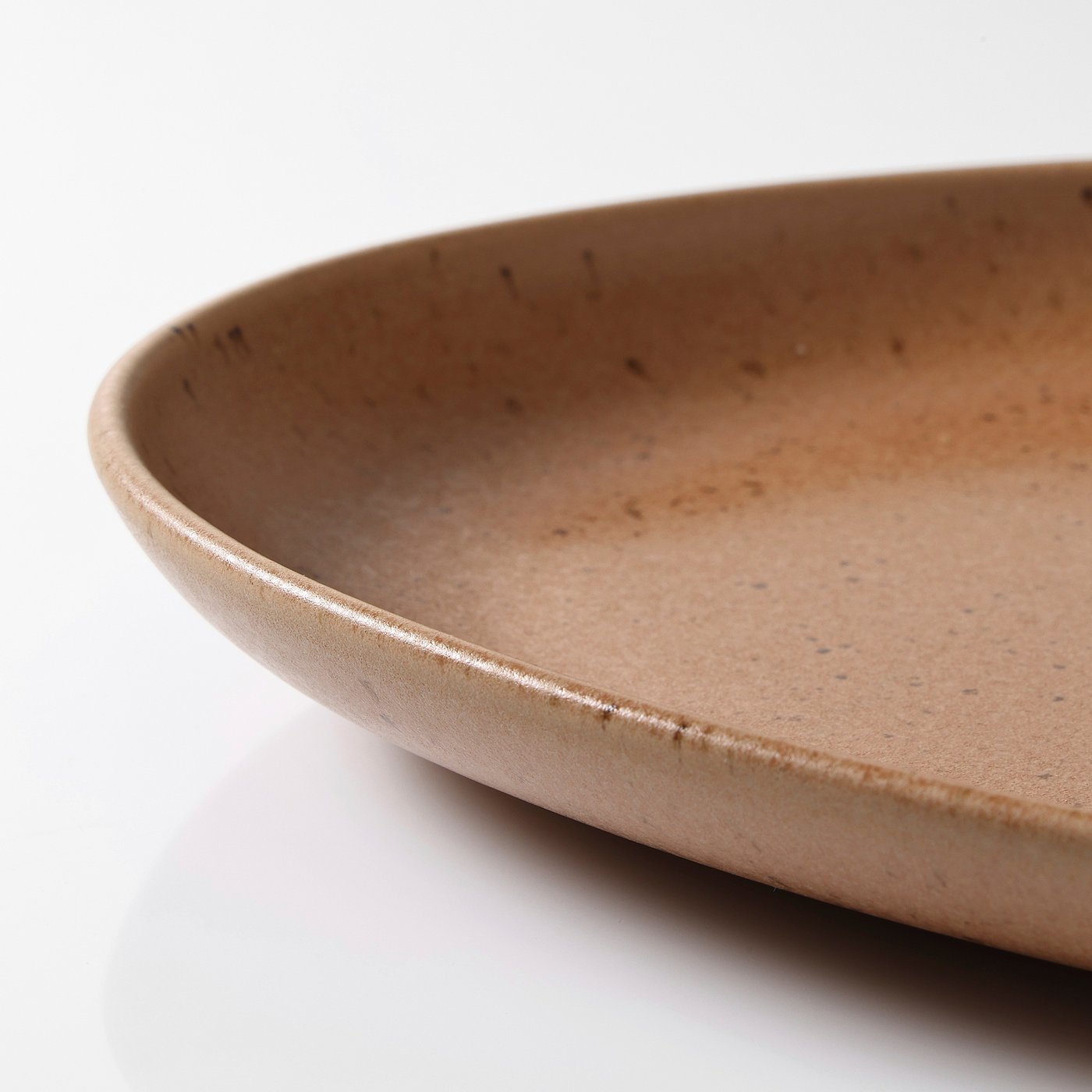 GRÅRÄV serving plate, medium brown, 30 cm