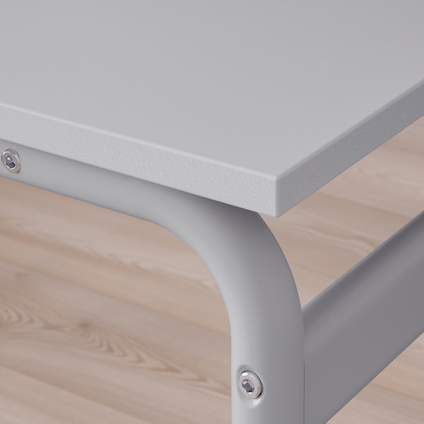 GRÅSALA - Table, grey/grey, 110x67x75 cm