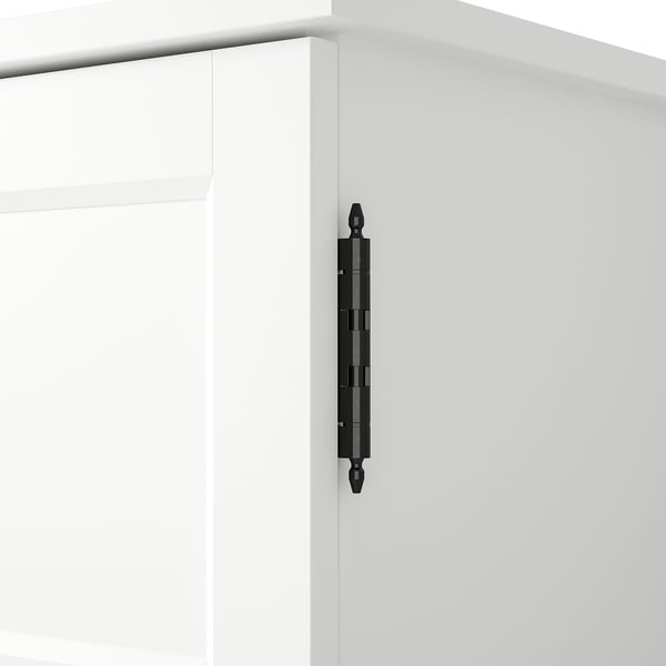 GREÅKER cabinet with drawers, white, 84x101 cm