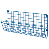 GREJIG wall pocket, blue, 58x17x28 cm