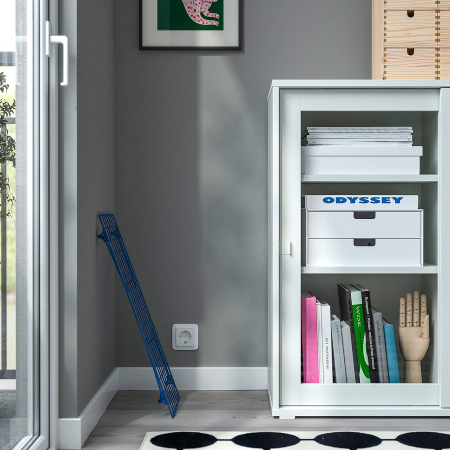 GREJIG shoe rack, blue