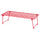 GREJIG shoe rack, bright red, 58x27x17 cm