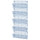 GREJIG hallway furniture, set of 5, blue