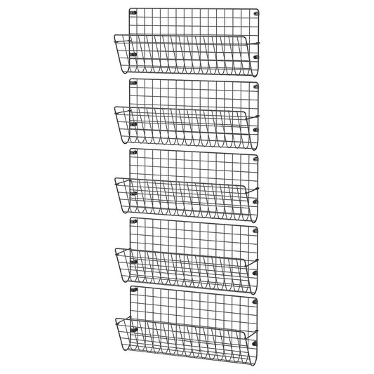 GREJIG hallway furniture, set of 5, grey