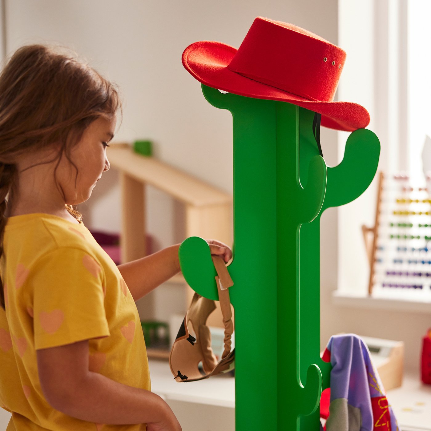 GREJSIMOJS clothes stand, 125 cm