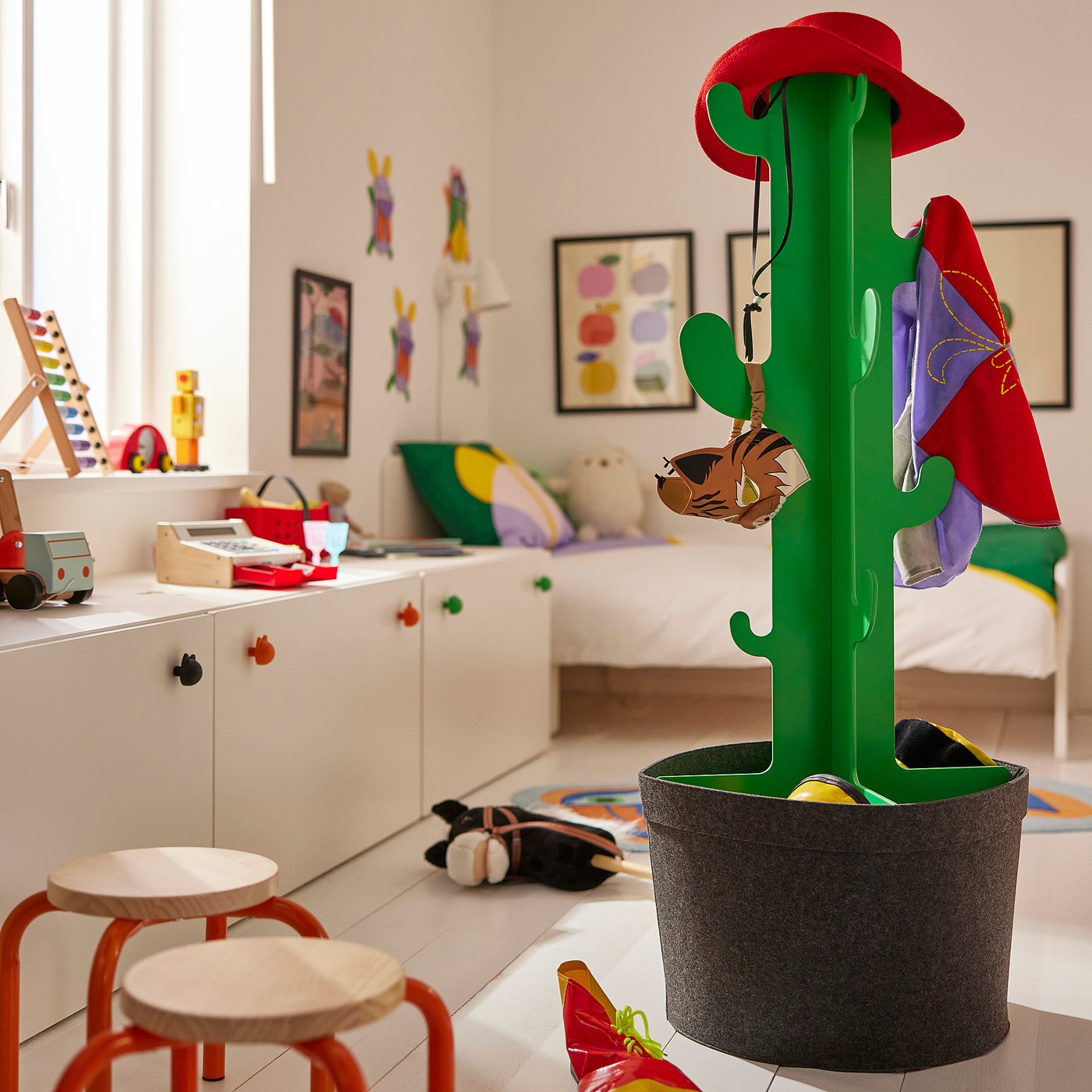 GREJSIMOJS clothes stand, 125 cm