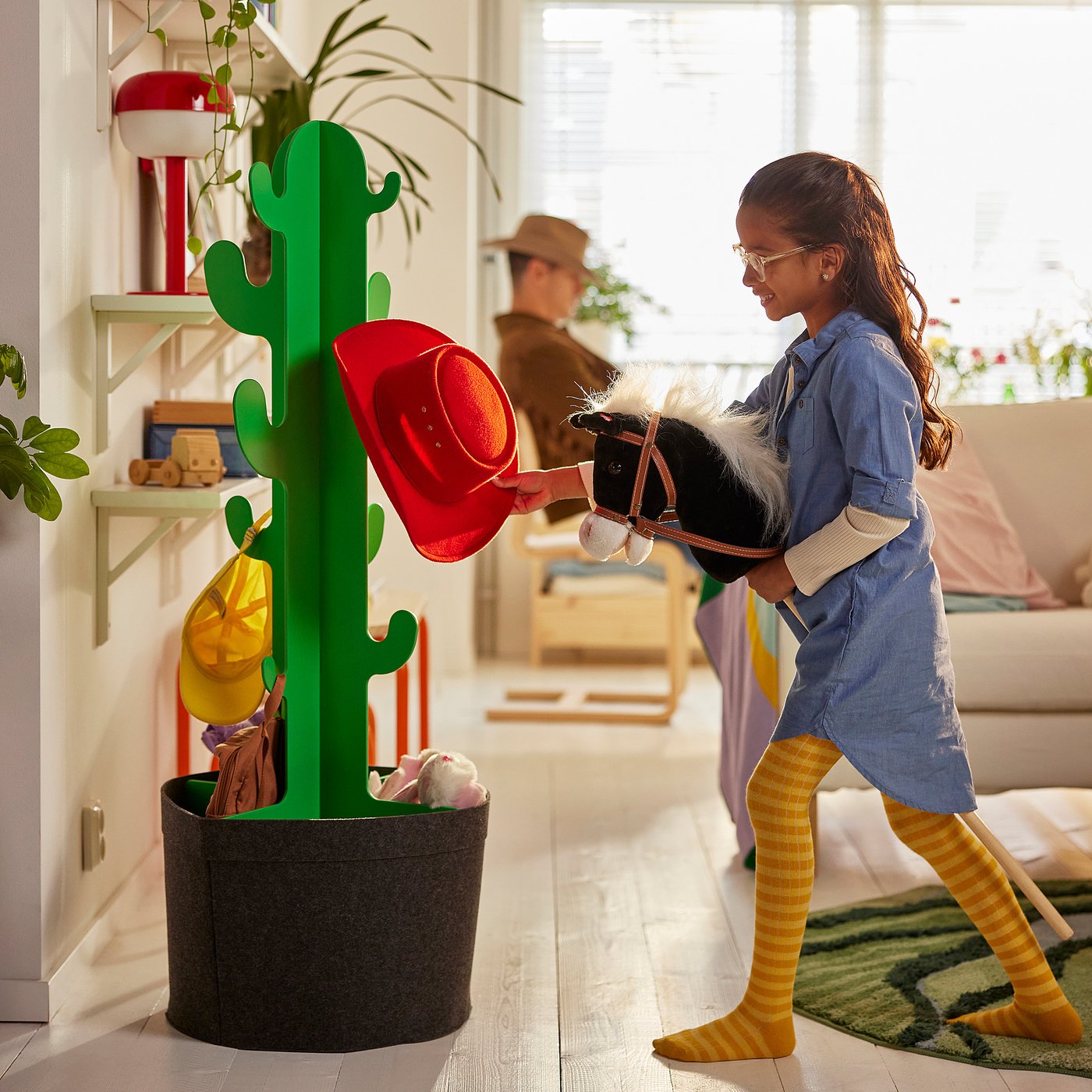 GREJSIMOJS clothes stand, 48 cm