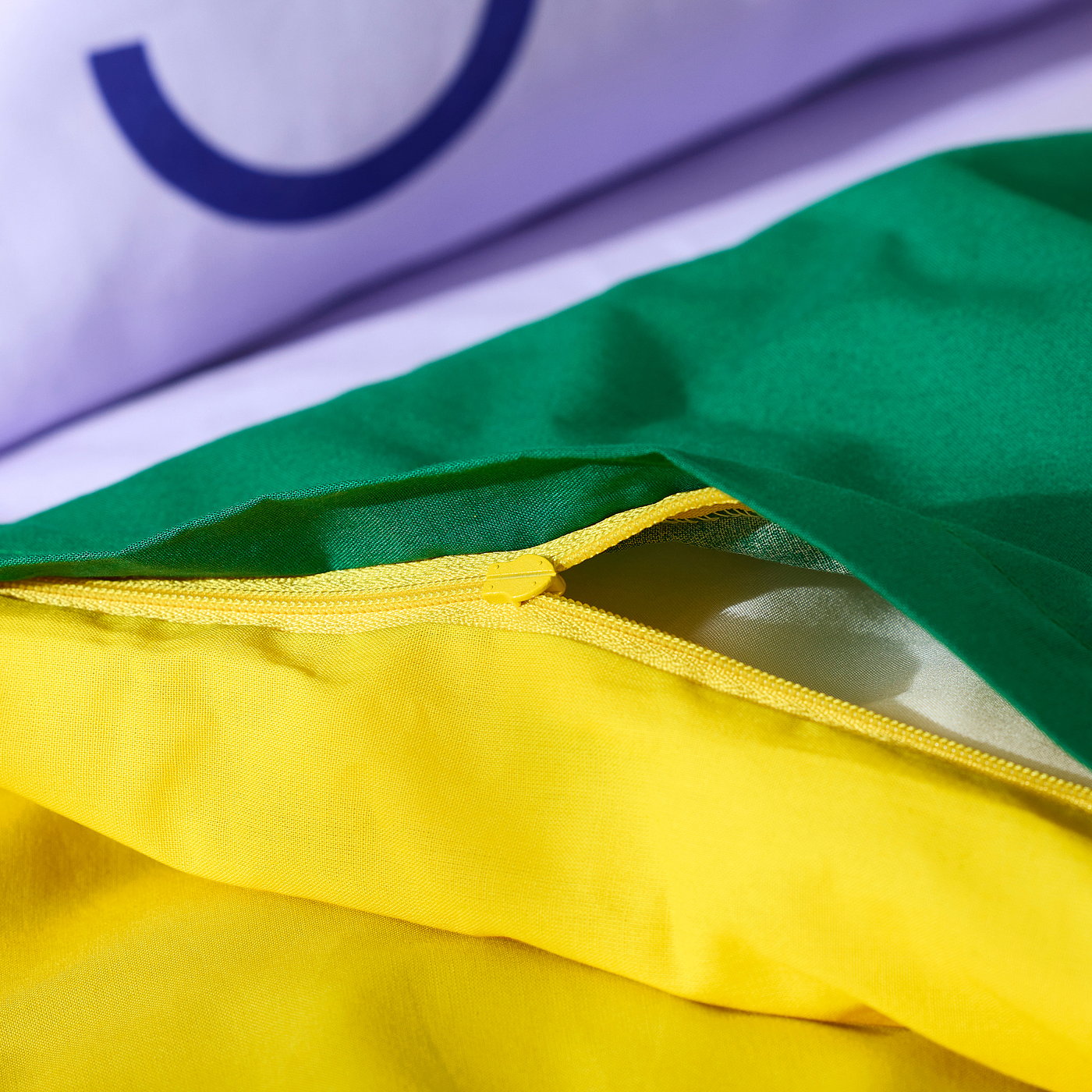 GREJSIMOJS duvet cover and pillowcase, multicolour, 200x150 cm